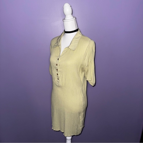 Free People Yellow Endless Summer Something Casual Mini Dress - Picture 7 of 16